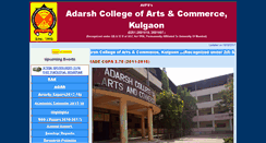 Desktop Screenshot of adarshcollege.avpskulgaon.net